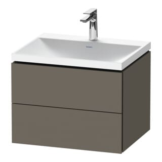 Duravit Möbel-Set L-Cube 60x48x48cm, m HL, f Gr s-matt, 2 Schub.