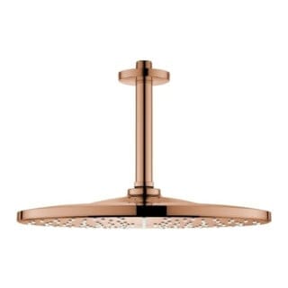 Grohe Kopfbrauseset Rainshower Mono 310 mit Deckenauslass 14,2cm, warm sunset