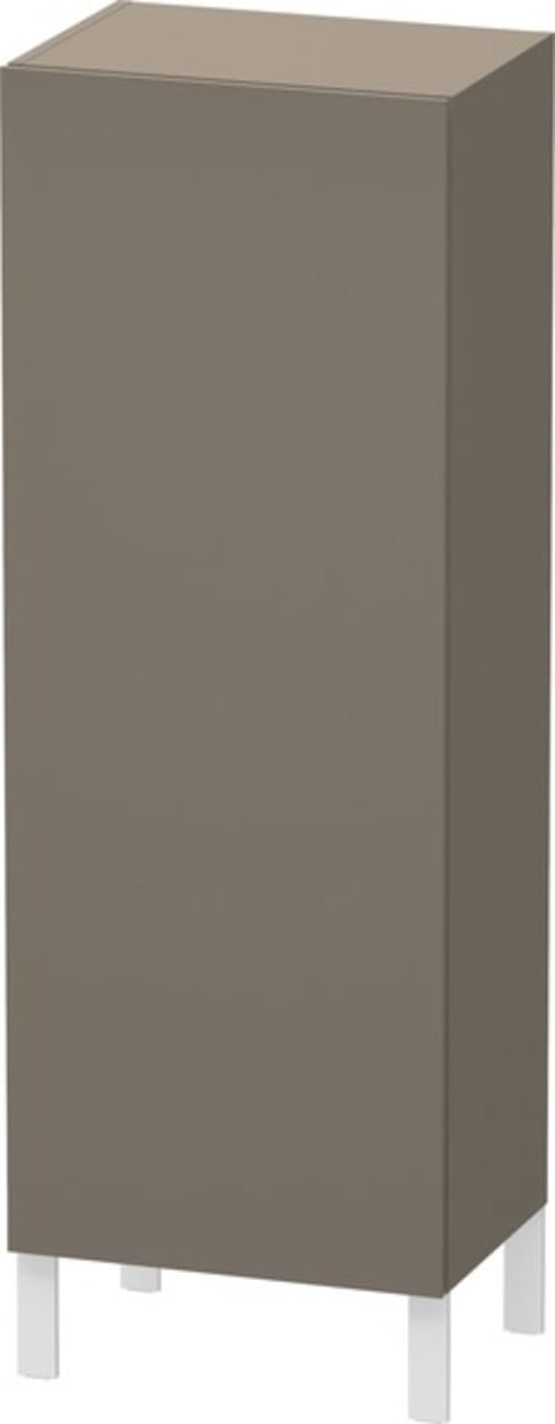 Duravit Halbhochschrank L-Cube 50x36,3x132cm, Tür li, flan. Gr s-matt