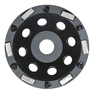 Roll Hybridscheibe 125mm mit 6 Poly-Kristallinen Diamantschneiden