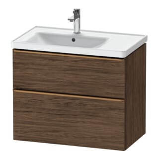 Duravit Waschtischunterschrank D-Neo 78,4x45,2cm, 1 Kast, B L, b geb/Nu dkl.