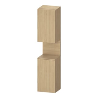 Duravit Hochschrank Qatego 40x36x1760cm, 2 T, B, Anschl li, Ei Nat
