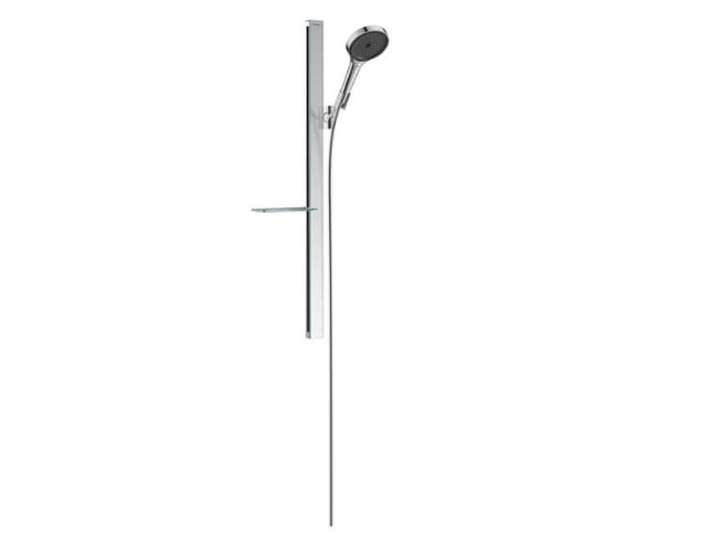 hansgrohe Brause-Set Rainfinity 130 945mm BrSt + Schale, 3jet, 14 l/m., chr