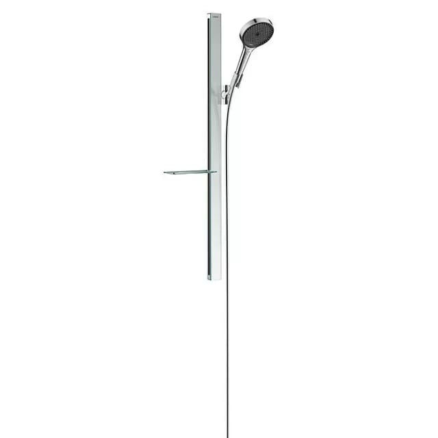 hansgrohe Brause-Set Rainfinity 130 945mm BrSt + Schale, 3jet, 8 l/m., chr