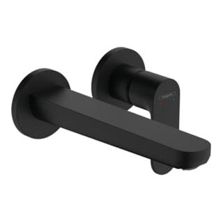 hansgrohe Fertigmontageset Rebris S UP-EHM, f Wd, m Ausl. 200mm, matt-sw