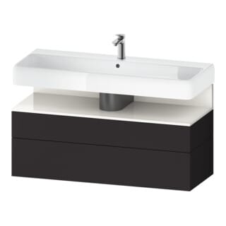 Duravit Waschtischunterschrank Qatego 119x47x59cm, w g/Gra m, 1 Kast, m B