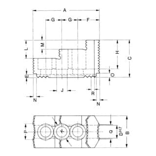 RÖHM Umkehrbacken-SATZ KFD-400/2