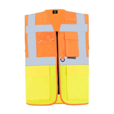 Korntex Wanrweste Hamburg orange Gr. 3XL
