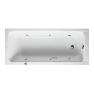 Duravit Whirlwanne D-Code 160x70cm, EB-Version, 1 RS, we., J Proj.