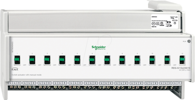 Schneider Electric Schaltaktor REG-K/12x230/16 MTN648493