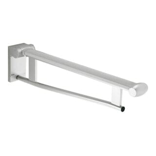 Keuco WT-Stützklappgriff Plan Care 650mm, gebremst, verchromt/schwarz