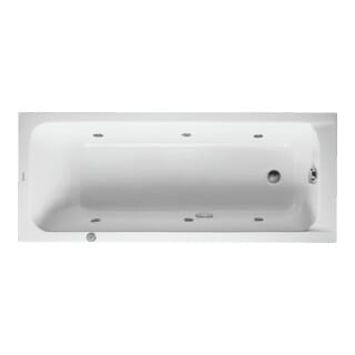 Duravit Whirlwanne D-Code 170x70cm, EB-Version, 1 RS, we., J Proj.