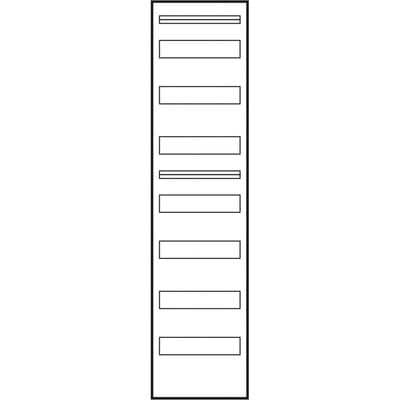 ABN Verteilerfeld 1V 7xGerätetragsch. VR17