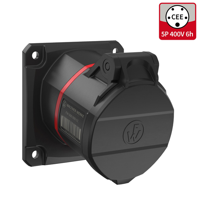 Walther Werke CEE NEO Anbaudose schräg 16A 5P 6h IP54 FW510506SK