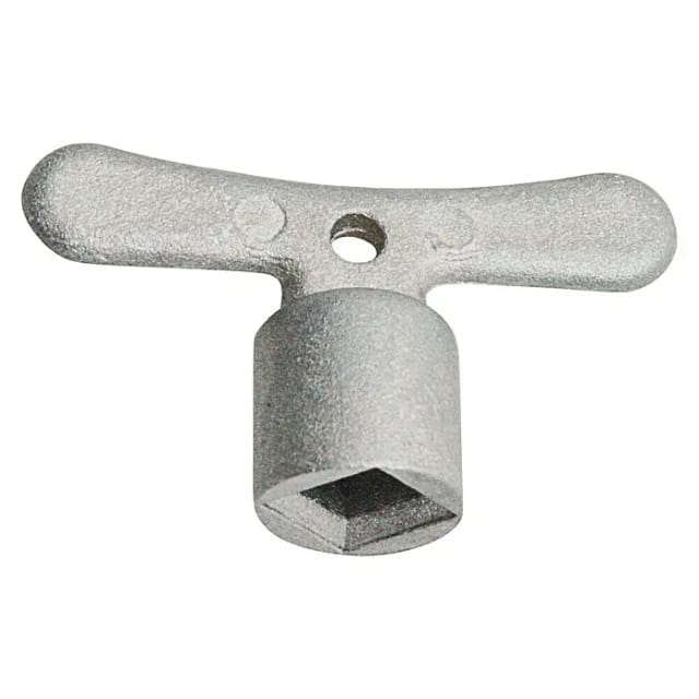 KIRCHHOFF Steckschlüssel Vierkant, Chrom, 6 mm, für Steckschlüssel -Oberteil