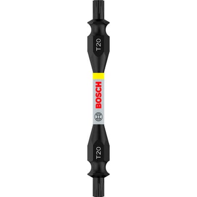 Bosch PRO Impact Schrauberbit mit Doppelklingen und Pick and Click-Einsätzen, T20,65mm