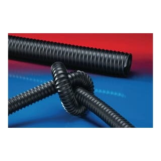 Norres PU Saugschlauch leitfähig + mittelschwer Ø 38mm L: 10m AIRDUC® PUR 351 EC