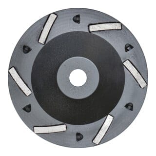 Roll Hybridscheibe 180mm mit 6 Poly-Kristallinen Diamantschneiden