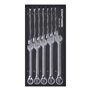 Kraftwerk Ring-Ratschen Satz 12-tlg. 20x40 Einlage