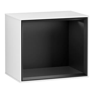 V&B Regalmodul Wandbeleuchtung Finion 41,8x35,6x27cm, Reg bla m, glo wh. Lac