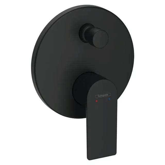 hansgrohe Fertigmontageset Rebris E UP-WA.-EHM, 2 Verb, m i Kom, matt-sw