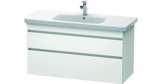 Duravit Waschtischunterschrank DuraStyle 113x44,8cm, we. ma, 2 SchKa., wandhängend