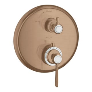 hansgrohe Fertigmontageset Axor Montreux UP-THM, m Absp-vtl, Hebel, brush. r gol