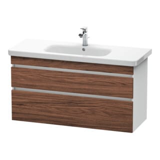 Duravit Waschtischunterschrank DuraStyle 113x44,8cm, N dk/we ma, 2 SchKa., wandhängend