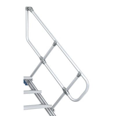 ZARGES Geländer Überstieg 45° 8 Stufen als zweites zusätzliches Gländer