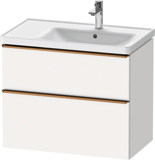 Duravit Waschtischunterschrank D-Neo 78,4x45,2cm, 1 Kast, B R, bron geb/we ma
