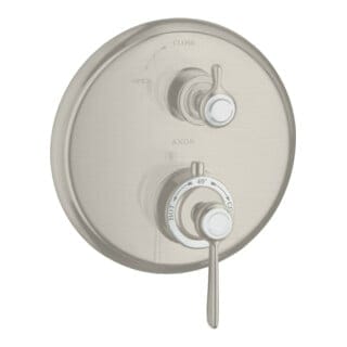 hansgrohe Fertigmontageset Axor Montreux UP-THM, m Absp-vtl, Hebel, Edelstahl-Optik