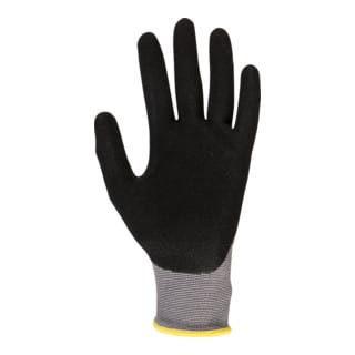 STIER Montagehandschuhe Flex Ultra nitrilbeschichtet grau/schwarz Größe 8