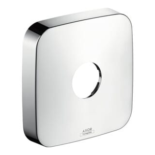 hansgrohe Verlängerungsrosette Axor 1-Loch, softsquare, chrom