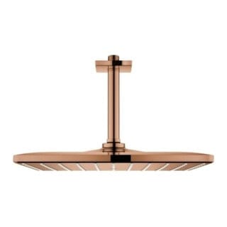 Grohe Kopfbrause Rainshower Mono 310 Cube Deckenauslass 14,2cm, warm sunset