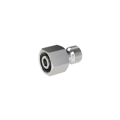 Riegler Reduzierung, Rohr-Außen-Ã˜ Zapfen 12 mm, Muffen 6 mm, ES 1.4571