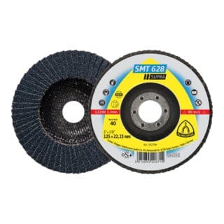 Klingspor SMT 628 Schleifmopteller, 125 x 22,23 mm Korn 60 gerade