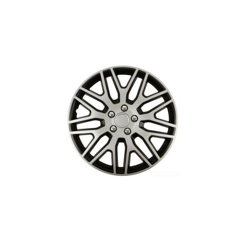 Radkappen Versaco Dakar Nc Silber / Schwarz - 15''