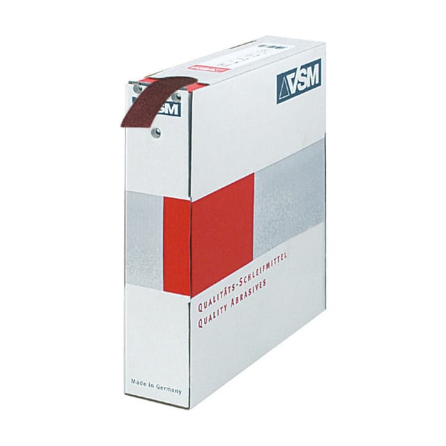 VSM Schleifgewebe-Sparrolle (A) braun KK 114 F, 40 mm x 50 m, Körnung: 100