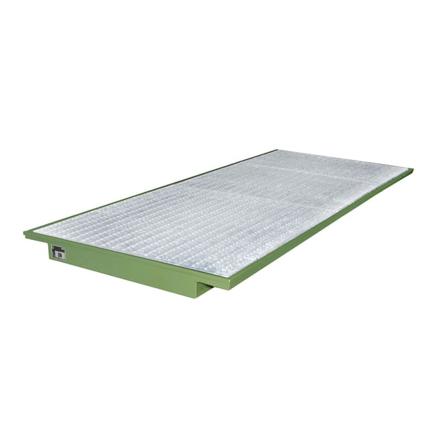 Bauer Südlohn Einhängewanne EHW 3300, lackiert, Resedagrün