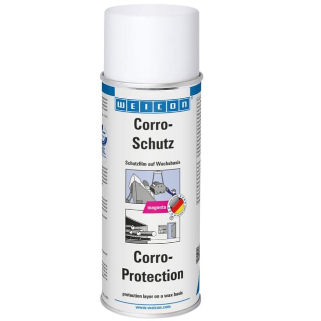 WEICON Corro-Schutz, wachsartiger Korrosionsschutz zur Konservierung, 400 ml, magenta