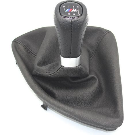 Bmw E87 5/6-gang-schaltknauf – 3d M Gangwahlschalter Mit Staubschutzkappe – 3d M Logo – Original