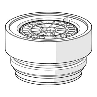 Hansa Luftsprudler und Schlüssel 59914494 M24x1, 6 l/min