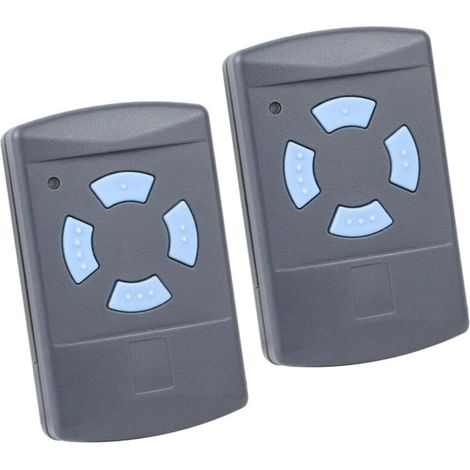 2er-pack Garagentor-fernbedienungen, 868 Mhz, 4 Tasten. Ersatzsender Für Hörmann Hs4, Hsm2 Und Hsp4. Kompatibel Mit Tubauto Hsm4 Und Hs4 868fr.