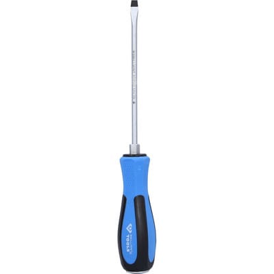 Brilliant Tools Schraubendreher Schlitz mit Schlagkappe, 5,5 x 125 mm