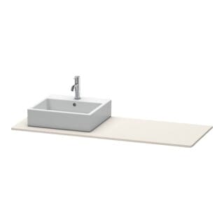 Duravit Konsole XSquare 140x55x1,6cm, m 1 AS, AS li, Tau matt