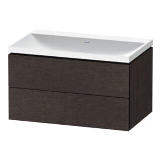 Duravit Möbel-Set L-Cube 80x48x48cm, o HL, Ei dkl. geb., 2 Schub.