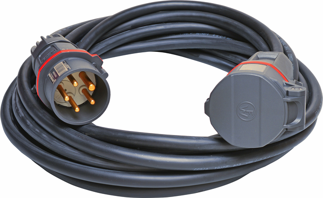 Walther Werke CEE-Verlängerung 25m NEO m.St+Kupp. 16A5P 39100502250100