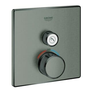 Grohe Fertigset Grohtherm Smartcontrol h grap geb., eck, UP-THM, 1 Absperrventil