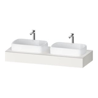 Duravit Konsole Qatego 140x55x17cm, w m, 2 A., Beck. beids.
