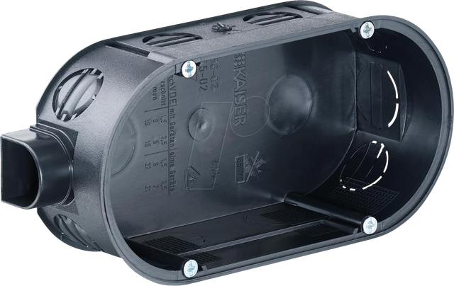 Kaiser Doppelabzweigdose UP 1656-02